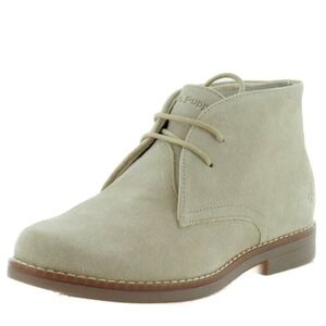 Hush Puppies Mazin Cayto Suede Water Resistant Chukka Boots, Women Size 9.5, Tan